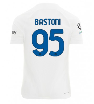 Inter Milan Alessandro Bastoni #95 Udebanetrøje 2023-24 Kort ærmer